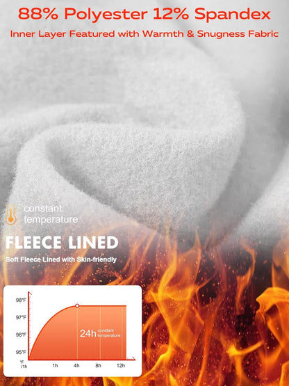 Youth Boys Compression Thermal Shirt Long Sleeve Fleece Baselayer Soccer Baseball Undershirt