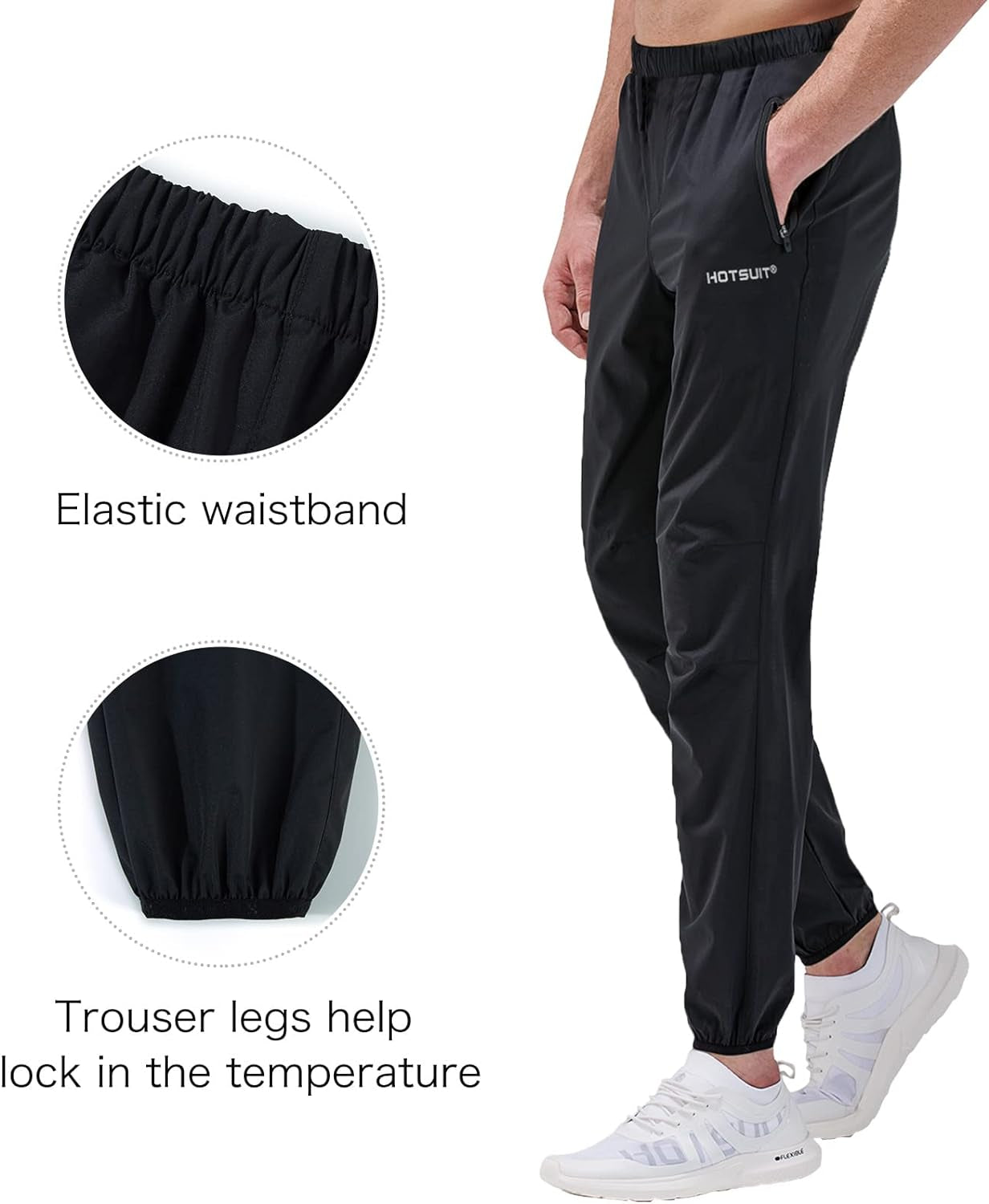 Sauna Suit Men anti Rip Boxing Sweat Suits Exercise Workout Jacket